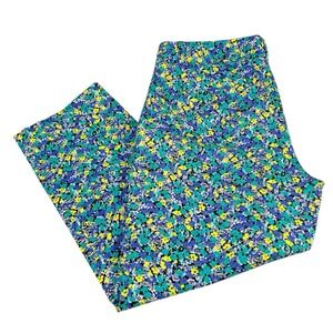 Banana Republic Women's Hampton Pant – Straight Leg, Floral Print‎ – Size 12P